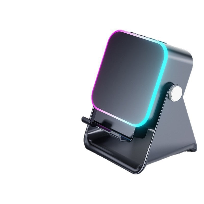 Wireless Induction Bluetooth Speaker with Ambient Light