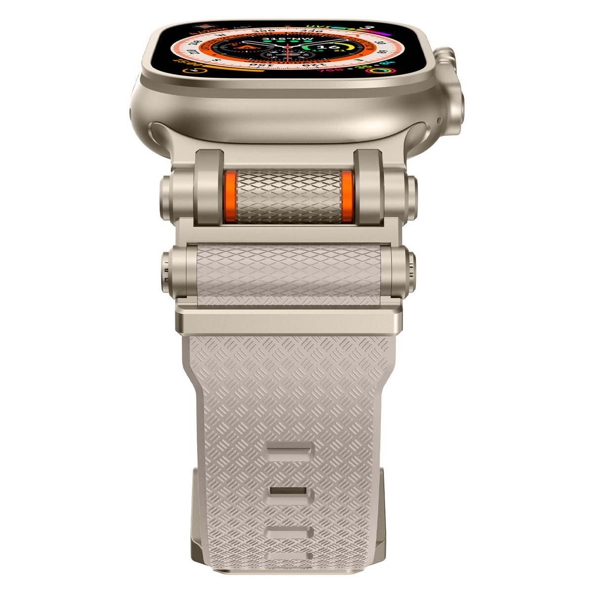 Carbon Fiber Silicone Watch Band for Apple Watch