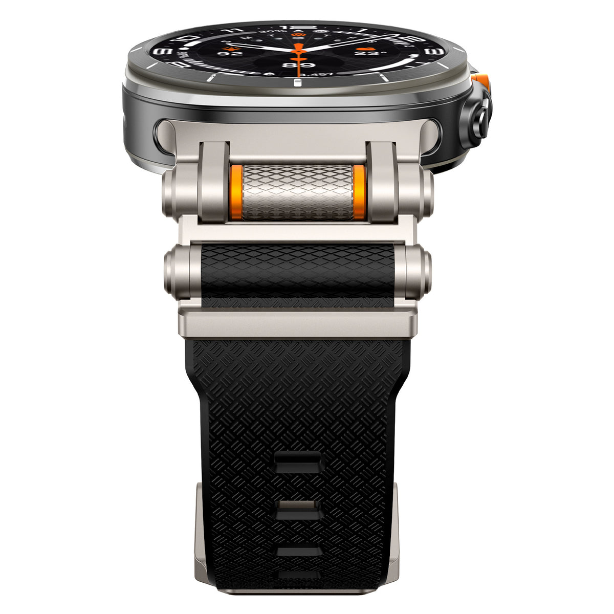 Carbon Fiber Silicone Watch Band for Apple Watch